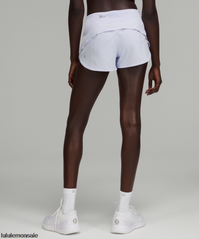 Lululemon Damen DELULU349 | Lululemon Deutschland Pastel Blue Speed Up Low-rise Gefüttert Short 25